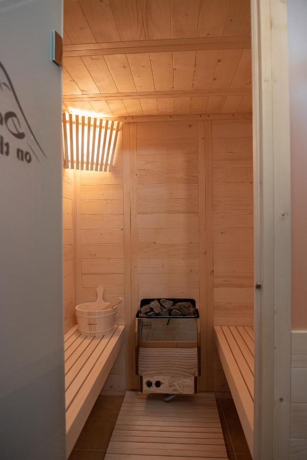 Dandy Villas Nymfaio - Snow Fairy - Sauna Eksteriør billede